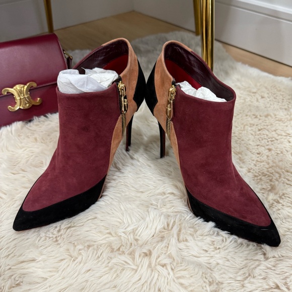 Cesare Paciotti suede booties- size 10 - Picture 9 of 13